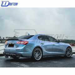 CMST Style Carbon Fiber Side Skirt For Maserati Ghibli 2018-2021