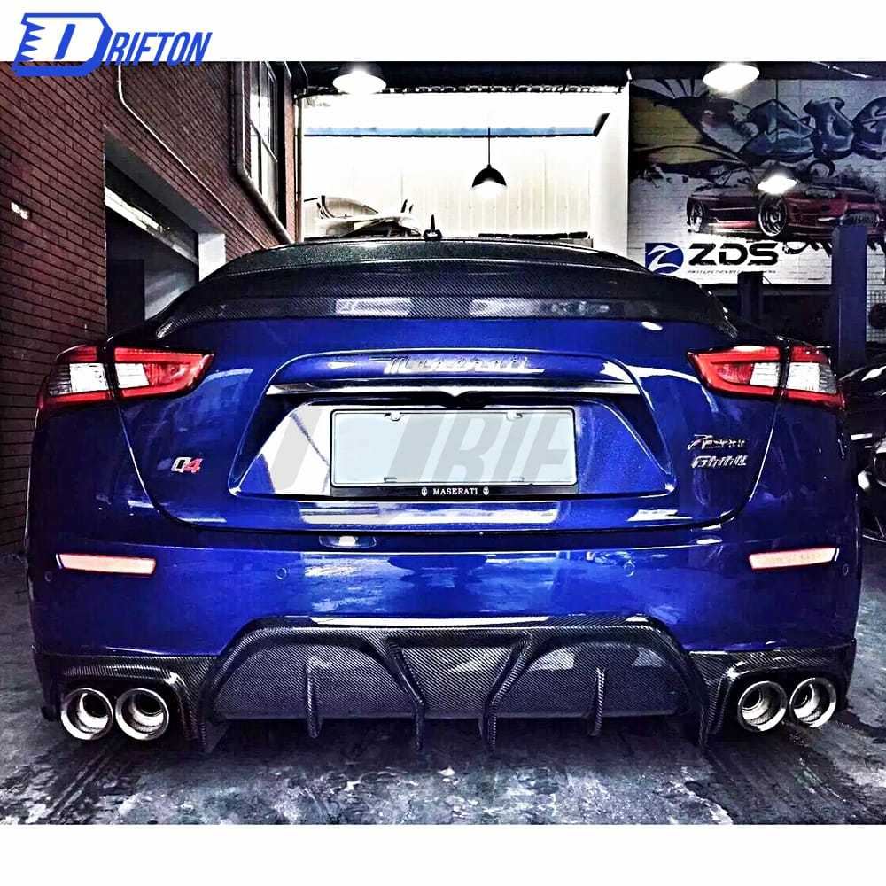 ASPEC Style Carbon Fiber Rear Diffuser For Maserati Ghibli 2014-2017