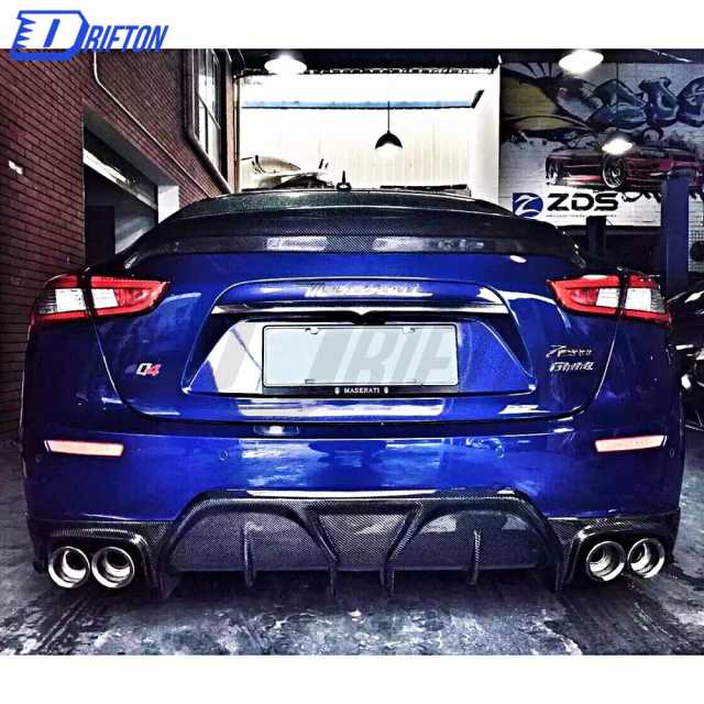ASPEC Style Carbon Fiber Rear Diffuser For Maserati Ghibli 2014-2017