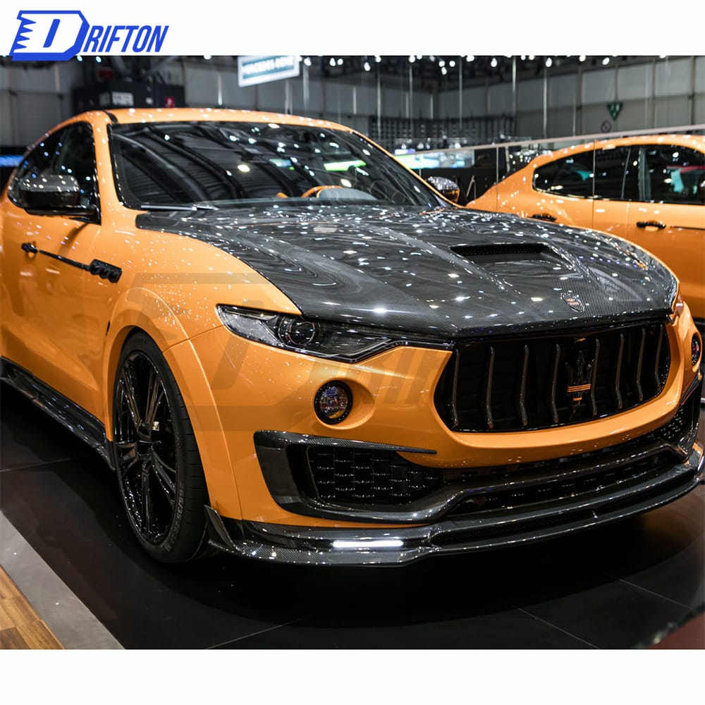 Mansory Style Carbon Fiber Hood For Maserati Levante 2016-2018