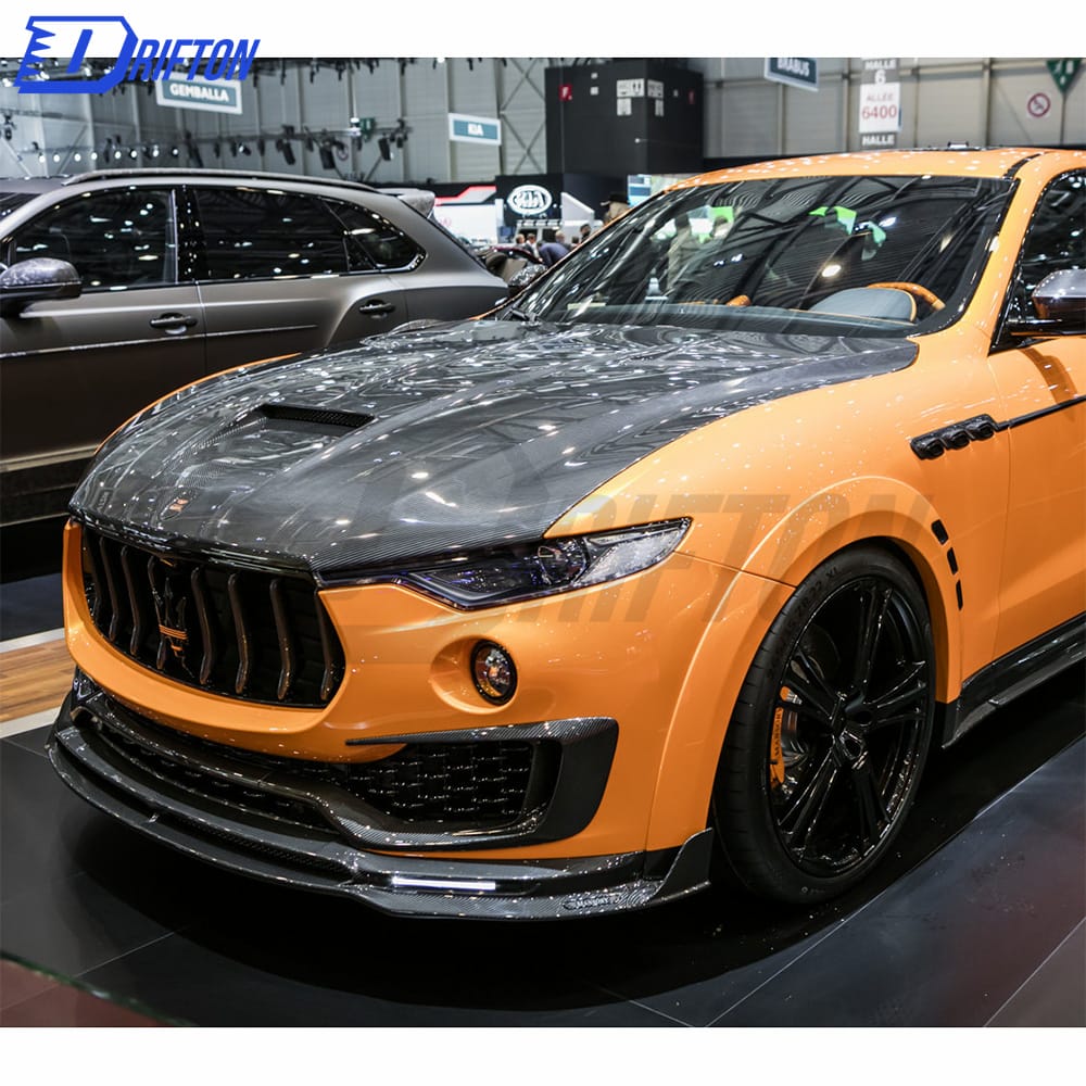 Mansory Style Carbon Fiber Hood For Maserati Levante 2016-2018