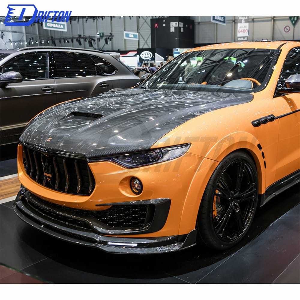 Mansory Style Carbon Fiber Hood For Maserati Levante 2016-2018