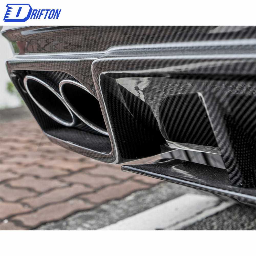 PakTechz Style Carbon Fiber Upper Front Lip For Maserati Levante 2016-2020