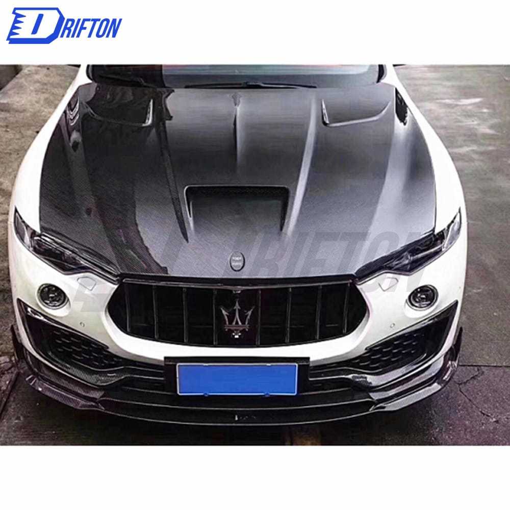 Mansory Style Carbon Fiber Hood For Maserati Levante 2016-2018