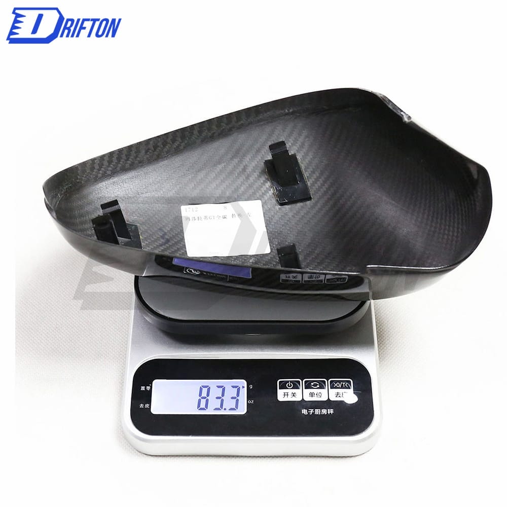 Dry Carbon Fiber Mirror Cover For Masrerati Granturismo Grancabrio GTS GT 2007-2015