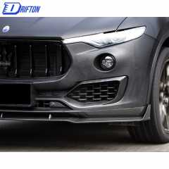 PakTechz Style Carbon Fiber Upper Front Lip For Maserati Levante 2016-2020