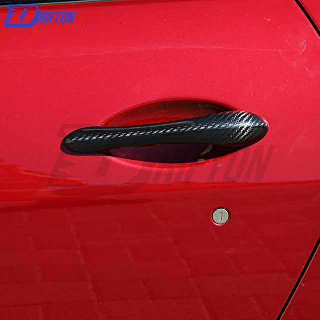 Dry Carbon Fiber Door Handle Cover For Maserati Granturismo Grancabrio GTS GT 2007-2015