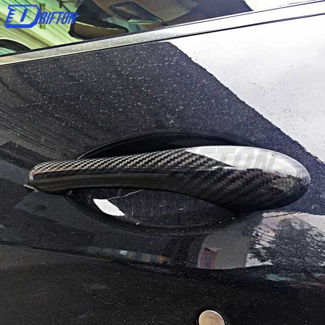Dry Carbon Fiber Door Handle Cover For Maserati Granturismo Grancabrio GTS GT 2007-2015