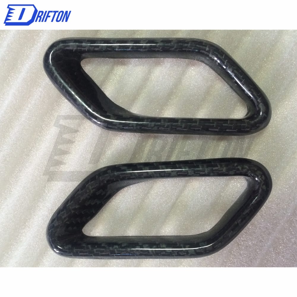 Dry Carbon Fiber Fender Vent Cover For Maserati Granturismo Grancabrio GT GTS GC 2007-2015
