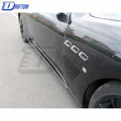 CEC Style Glass Fiber Side Skirt For Maserati Granturismo Grancabrio GT GTS GC 2007-2015