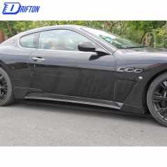 CEC Style Glass Fiber Side Skirt For Maserati Granturismo Grancabrio GT GTS GC 2007-2015