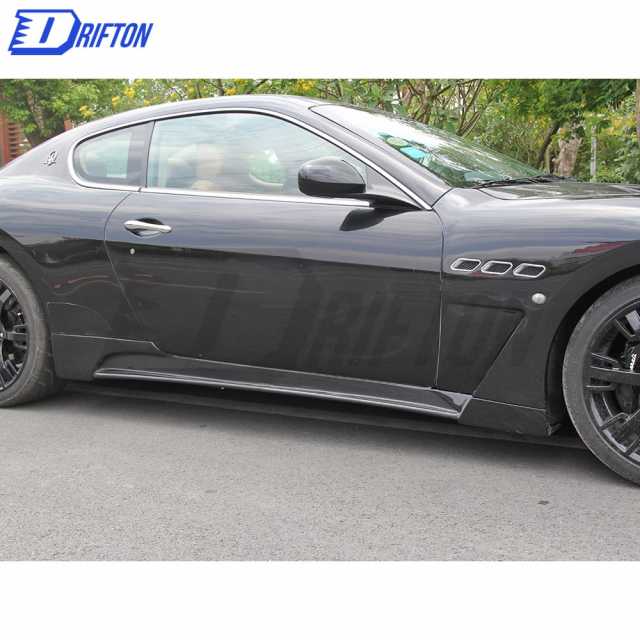 CEC Style Glass Fiber Side Skirt For Maserati Granturismo Grancabrio GT GTS GC 2007-2015