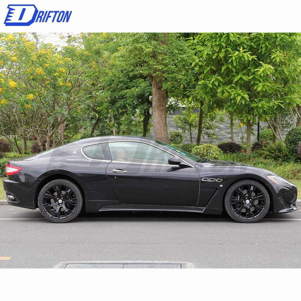 CEC Style Glass Fiber Side Skirt For Maserati Granturismo Grancabrio GT GTS GC 2007-2015