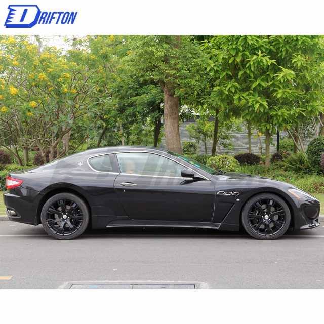 CEC Style Glass Fiber Side Skirt For Maserati Granturismo Grancabrio GT GTS GC 2007-2015