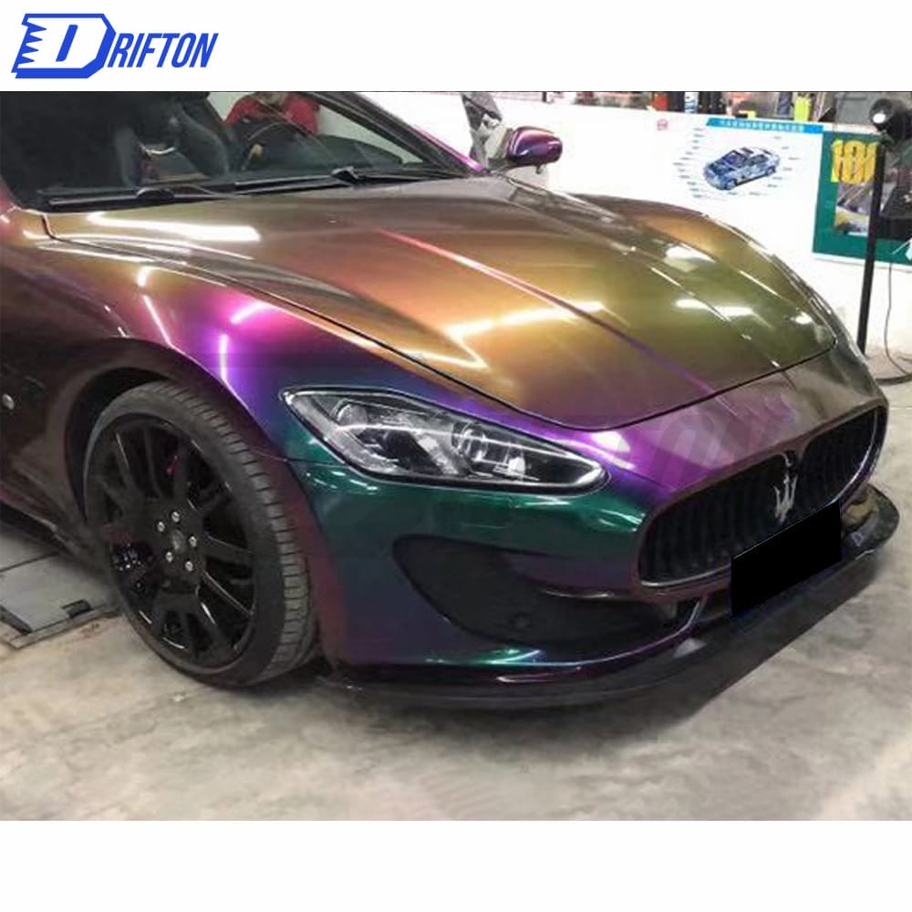 Carbon Fiber Front Lip For Maserati Granturismo GTS 2007-2015