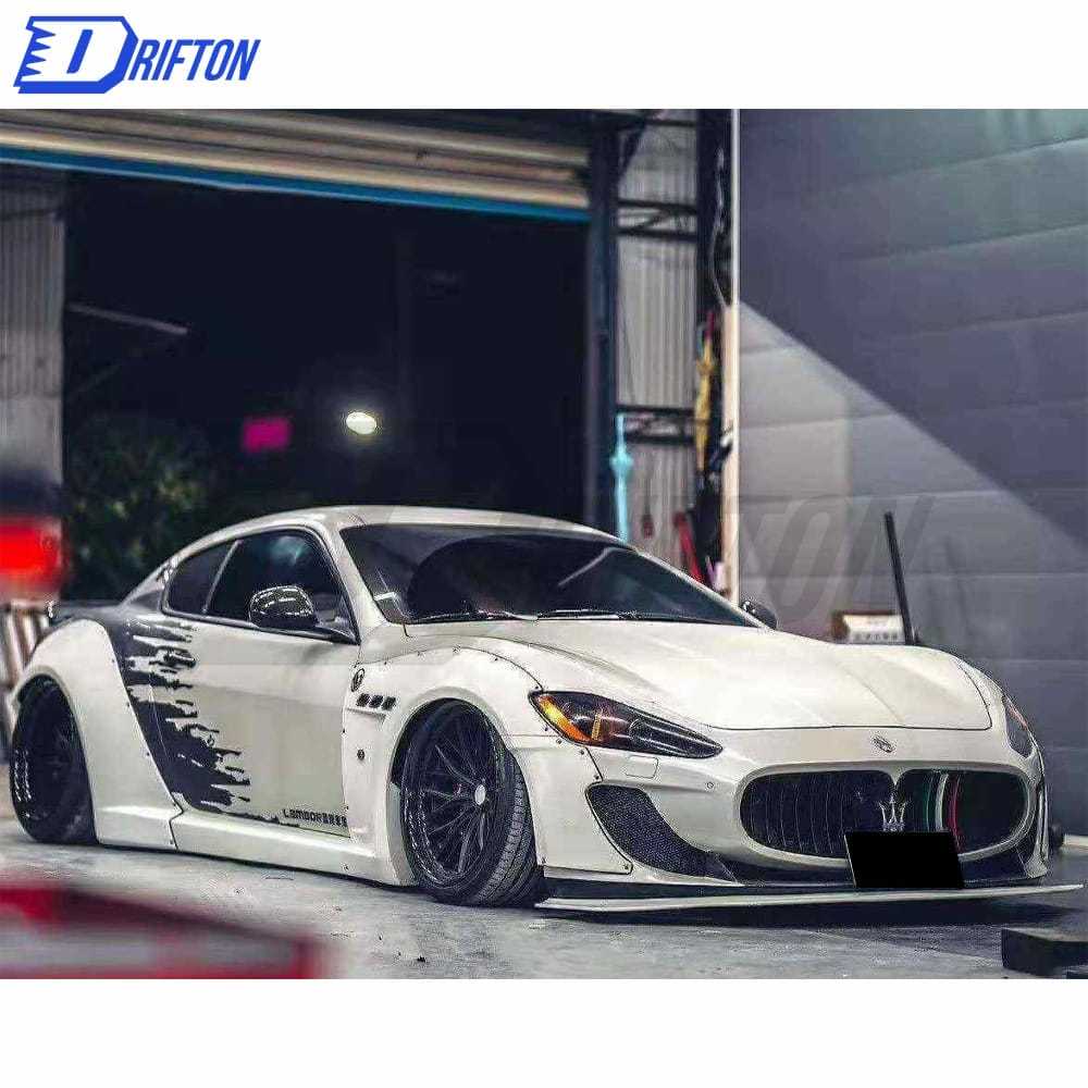 Liberty Walk LB Style Half Carbon Fiber Wide Body Kit For Maserati Granturismo Grancabrio GT GTS GC 2007-2015