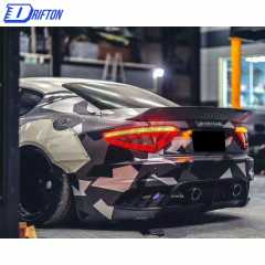 Liberty Walk LB Style Half Carbon Fiber Wide Body Kit For Maserati Granturismo Grancabrio GT GTS GC 2007-2015