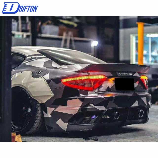 Liberty Walk LB Style Half Carbon Fiber Wide Body Kit For Maserati Granturismo Grancabrio GT GTS GC 2007-2015