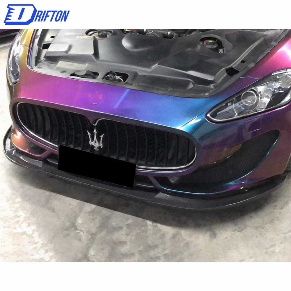 Carbon Fiber Front Lip For Maserati Granturismo GTS 2007-2015