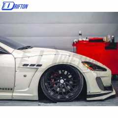 Liberty Walk LB Style Half Carbon Fiber Wide Body Kit For Maserati Granturismo Grancabrio GT GTS GC 2007-2015