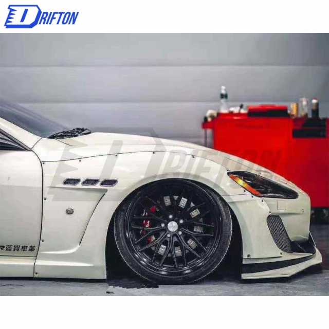Liberty Walk LB Style Half Carbon Fiber Wide Body Kit For Maserati Granturismo Grancabrio GT GTS GC 2007-2015