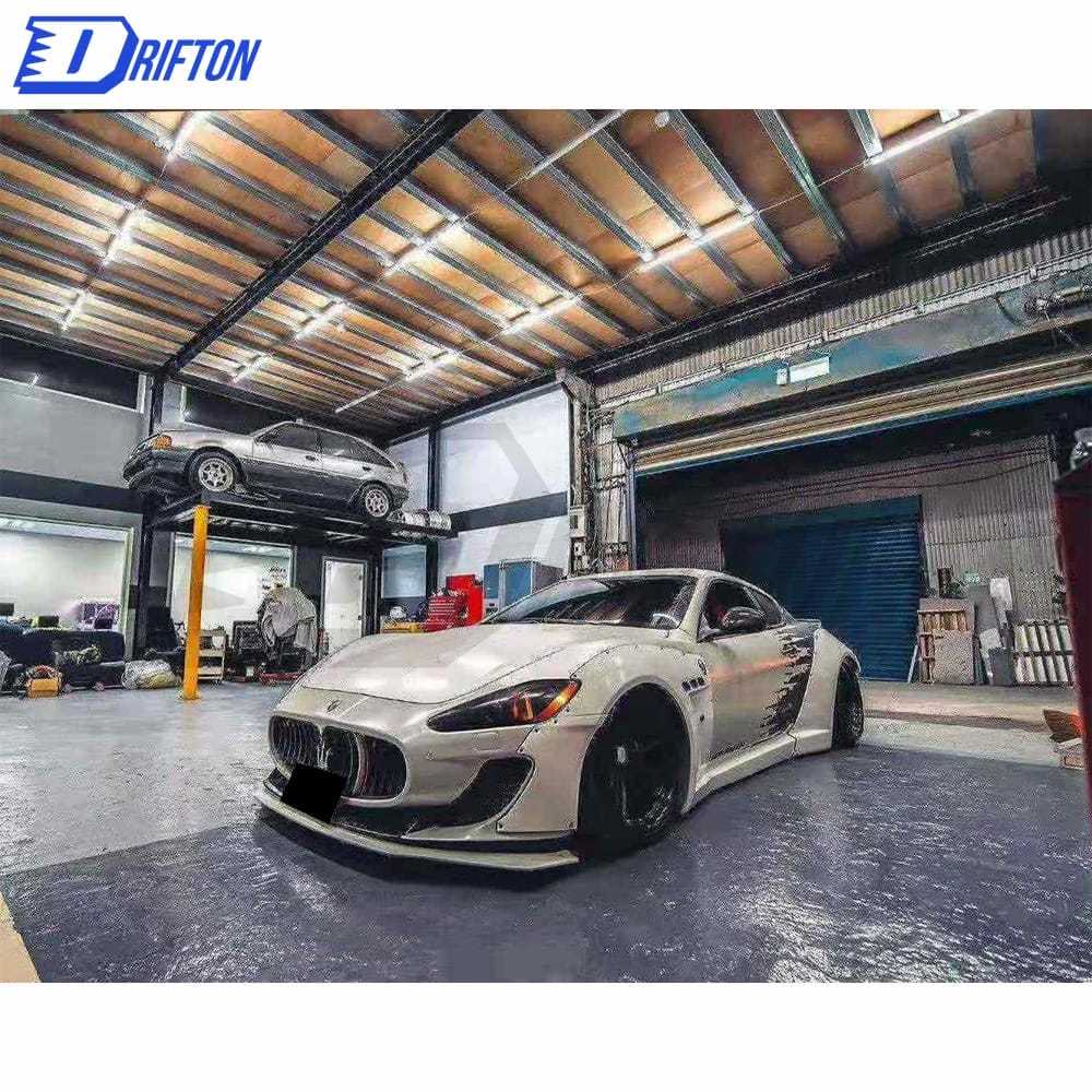 Liberty Walk LB Style Half Carbon Fiber Wide Body Kit For Maserati Granturismo Grancabrio GT GTS GC 2007-2015