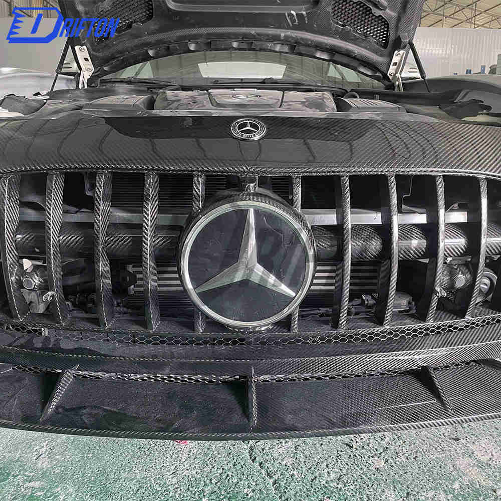 Black Series Style Half Dry Carbon Fiber Body Kit For Mercedes-Benz AMG GT GTS GTC GTR 2015-2019