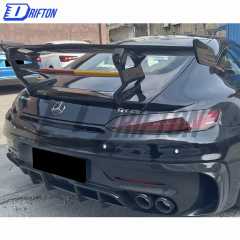 Black Series Style Half Carbon Fiber Rear Bumper For Mercedes-Benz AMG GT GTS GTC GTR 2015-2019