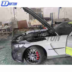 Black Series Style Half Dry Carbon Fiber Body Kit For Mercedes-Benz AMG GT GTS GTC GTR 2015-2019