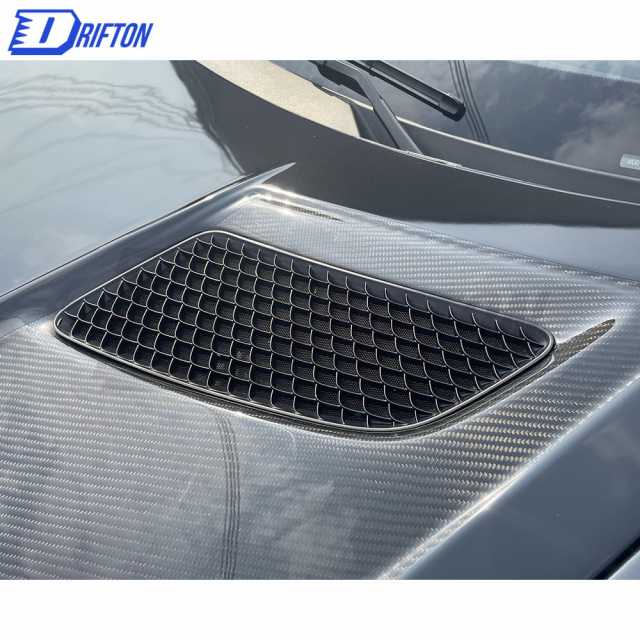 Black Series Style Half Dry Carbon Fiber Hood For Mercedes-Benz AMG GT GTS GTC GTR 2015-2019