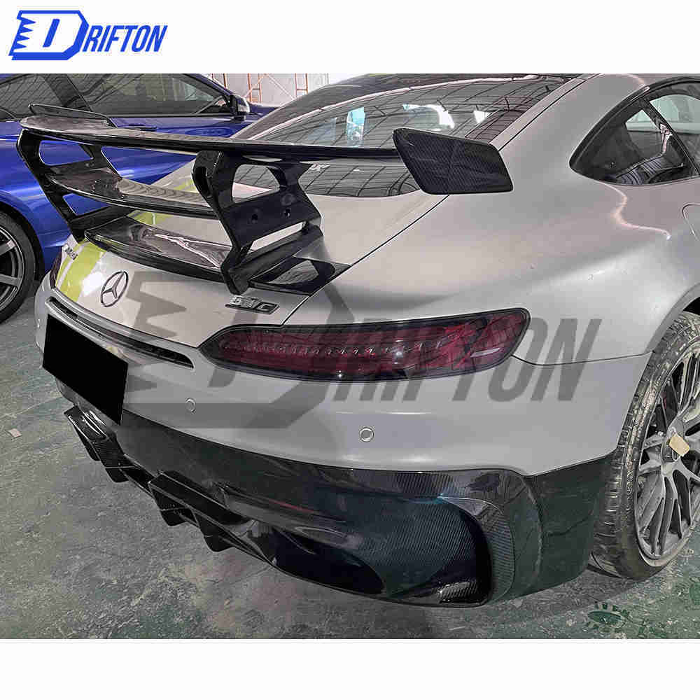 Black Series Style Half Dry Carbon Fiber Body Kit For Mercedes-Benz AMG GT GTS GTC GTR 2015-2019