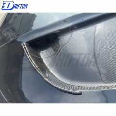 Black Series Style Half Dry Carbon Fiber Hood For Mercedes-Benz AMG GT GTS GTC GTR 2015-2019