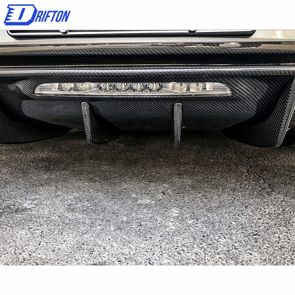 Paktechz Style Carbon Fiber Rear Diffuser For Mercedes-Benz AMG GT GTS 2015-2016