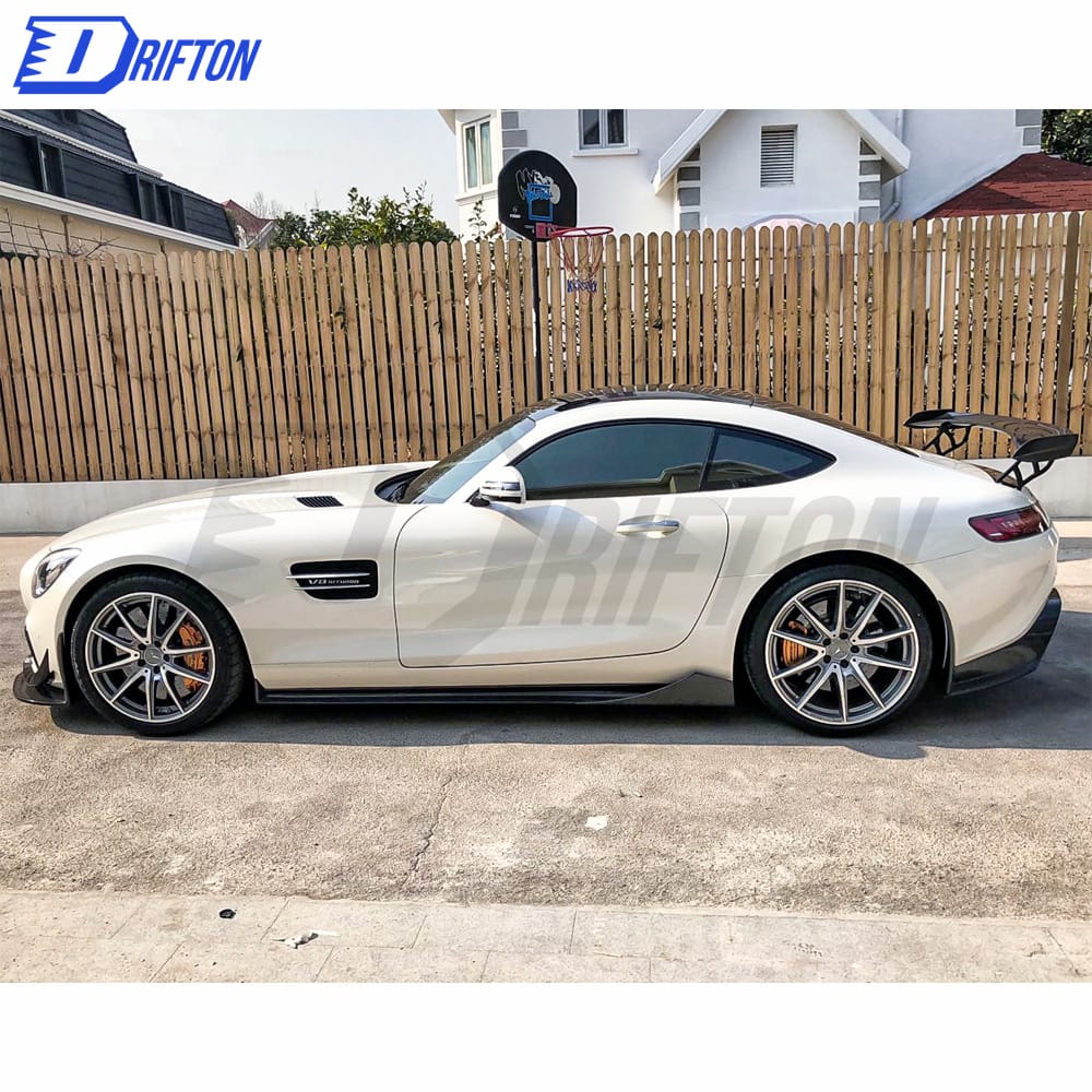 Paktechz Style Carbon Fiber Rear Diffuser For Mercedes-Benz AMG GT GTS 2015-2016