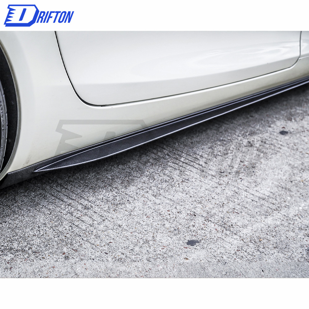 Paktechz V2 Style Carbon Fiber Side Skirt For Mercedes-Benz AMG GT GTS 2015-2016