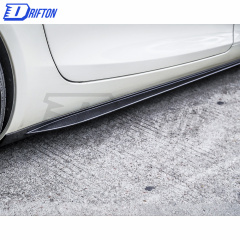 Paktechz V2 Style Carbon Fiber Side Skirt For Mercedes-Benz AMG GT GTS 2015-2016