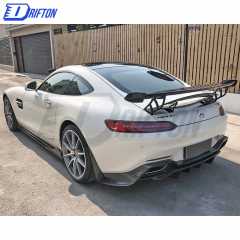 Paktechz Style Carbon Fiber Rear Diffuser For Mercedes-Benz AMG GT GTS 2015-2016