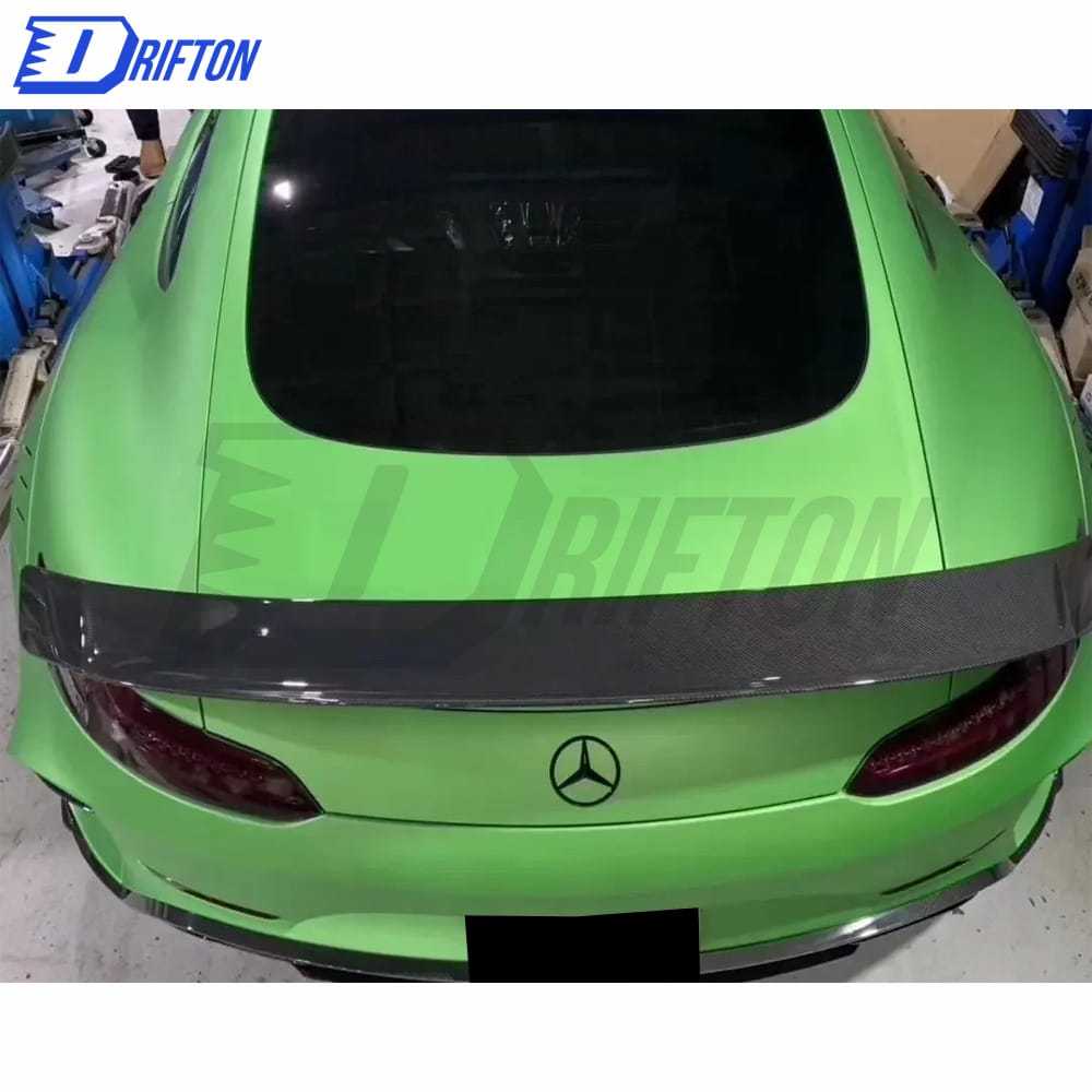 Mansory Style Dry Carbon Fiber Rear Spoiler For Mercedes-Benz AMG GT GTS 2015-2019