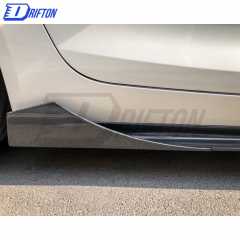Paktechz Style Carbon Fiber Side Skirt For Mercedes-Benz AMG GT GTS 2015-2016