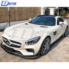 Paktechz Style Carbon Fiber Side Skirt For Mercedes-Benz AMG GT GTS 2015-2016