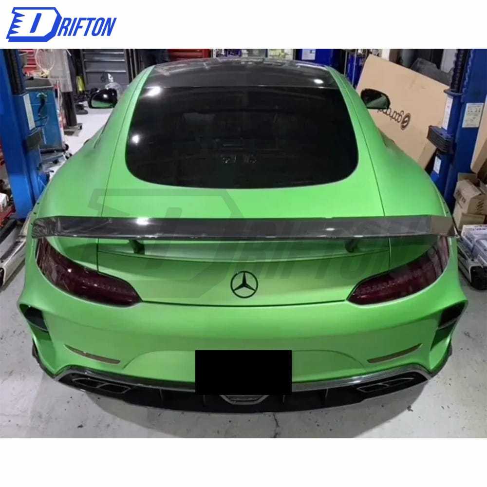 Mansory Style Dry Carbon Fiber Rear Spoiler For Mercedes-Benz AMG GT GTS 2015-2019