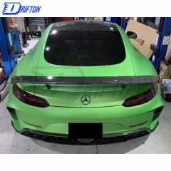 Mansory Style Dry Carbon Fiber Rear Spoiler For Mercedes-Benz AMG GT GTS 2015-2019