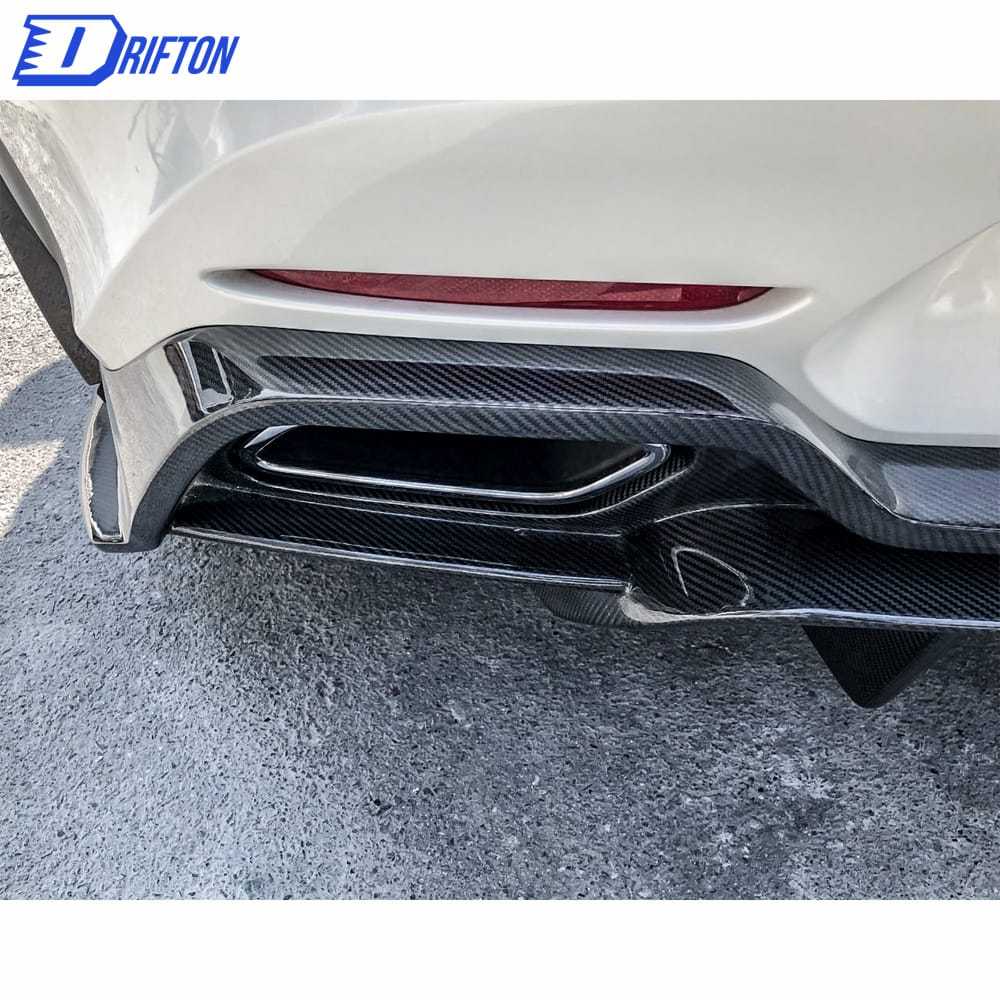 Paktechz Style Carbon Fiber Rear Diffuser For Mercedes-Benz AMG GT GTS 2015-2016