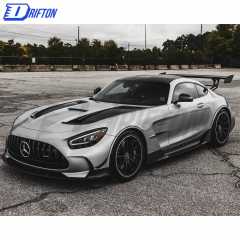 Black Series Style Carbon Fiber Rear Spoiler For Mercedes-Benz AMG GT GTS GTC GTR 2015-2019