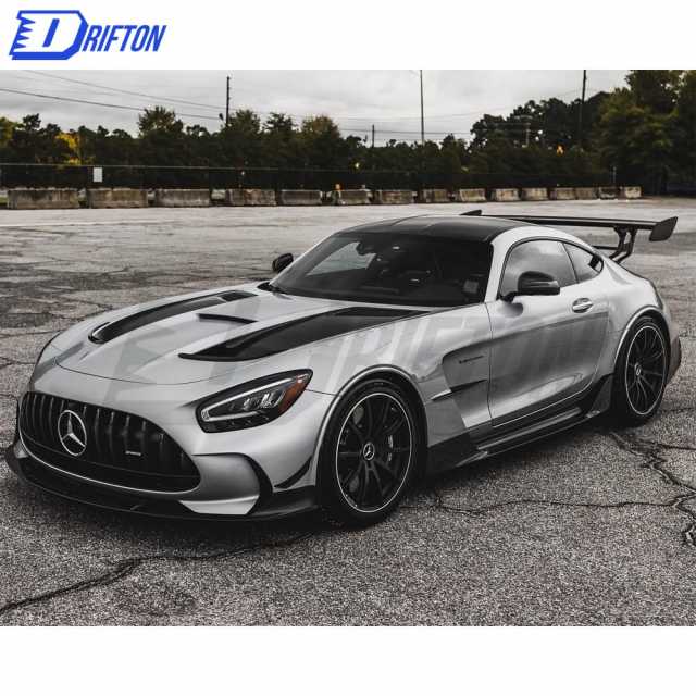 Black Series Style Carbon Fiber Rear Spoiler For Mercedes-Benz AMG GT GTS GTC GTR 2015-2019