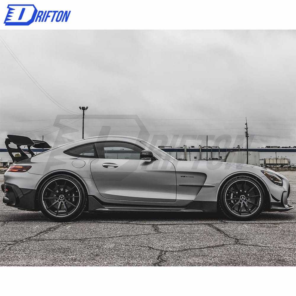 Black Series Style Carbon Fiber Rear Spoiler For Mercedes-Benz AMG GT GTS GTC GTR 2015-2019