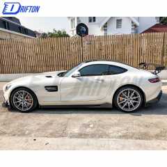Paktechz Style Carbon Fiber Side Skirt For Mercedes-Benz AMG GT GTS 2015-2016