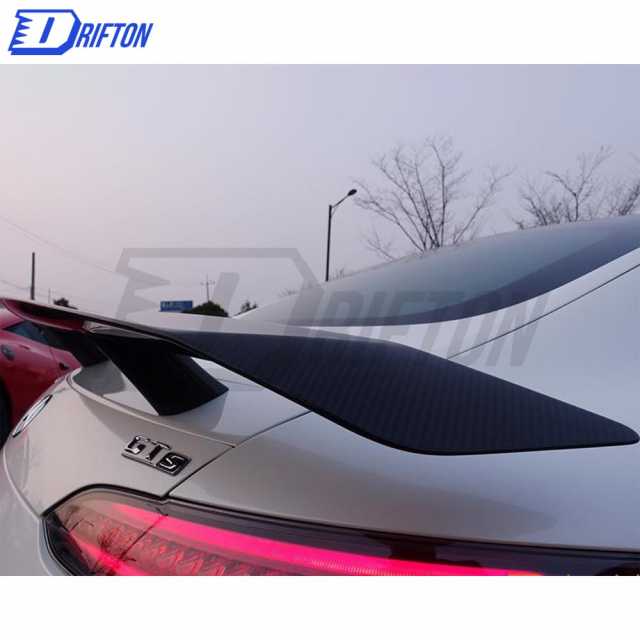 Mansory Style Dry Carbon Fiber Rear Spoiler For Mercedes-Benz AMG GT GTS 2015-2019