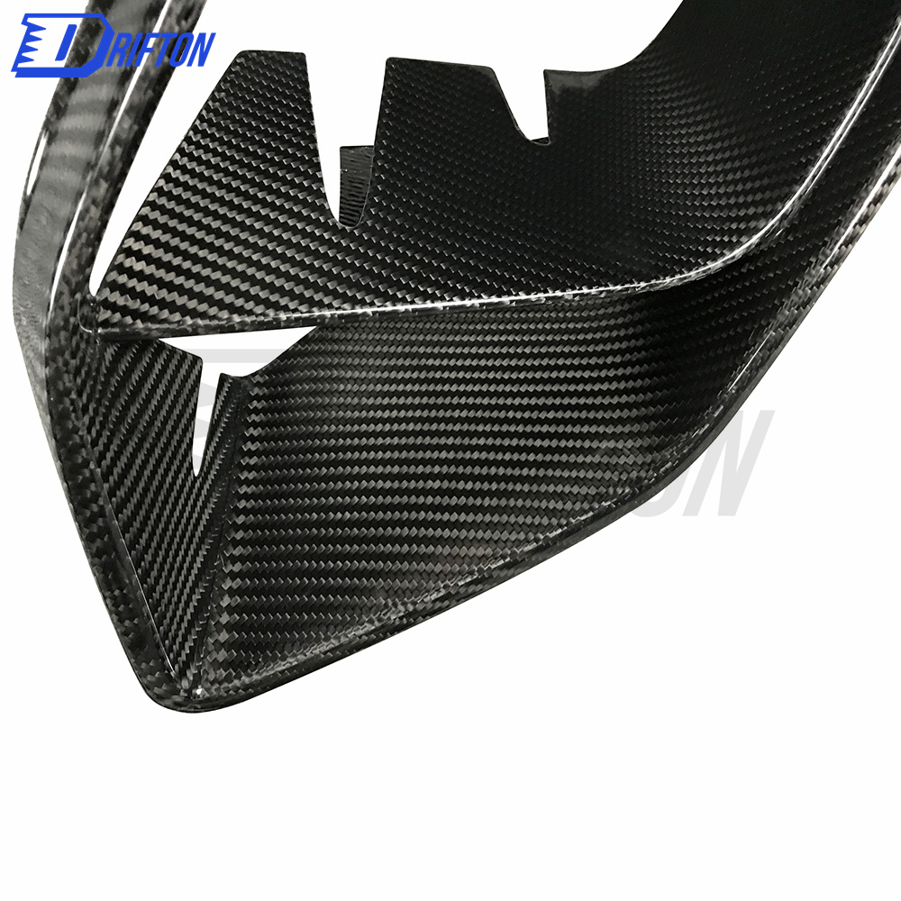 Brabus Style Dry Carbon Fiber Front Bumper Vents For Mercedes Benz AMG GT53 2019-2020