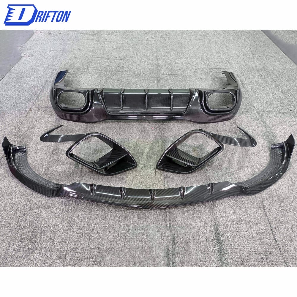 Brabus Style Dry Carbon Fiber Rear Diffuser For Mercedes Benz AMG GT63